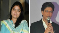 Poonam Mahajan, Shah Rukh Khan