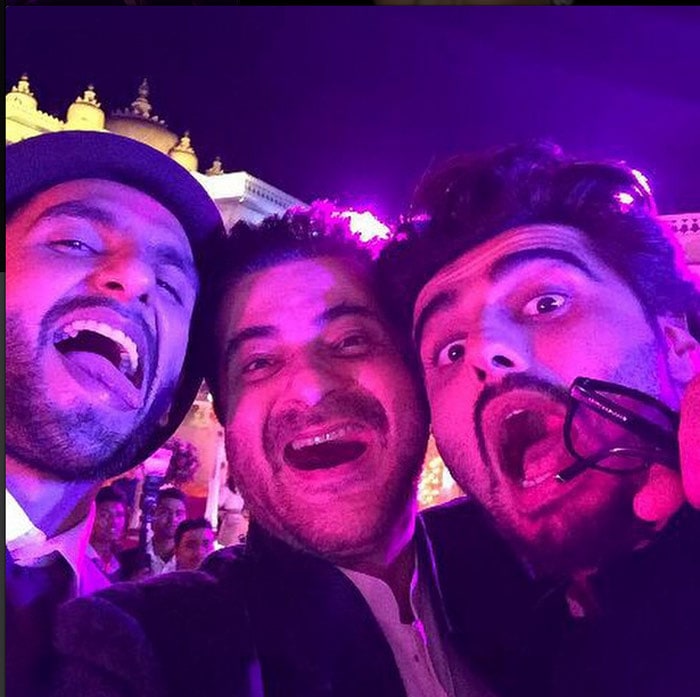 Ranveer Singh, Arjun Kapoor, Sanjay Hinduja Wedding,