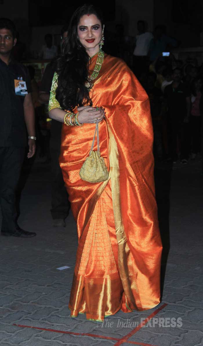 rekha, rekha at filmfare awards