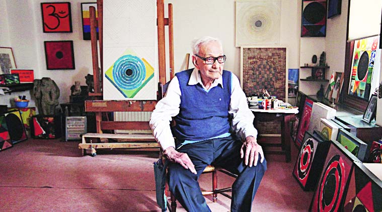 A lot has changed in India now, but I feel artists should still spend some months in Europe for exposure to international art. (Source: Express Photo by Oinam Anand)