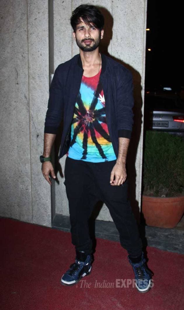 shahid kapoor, kangana ranaut party
