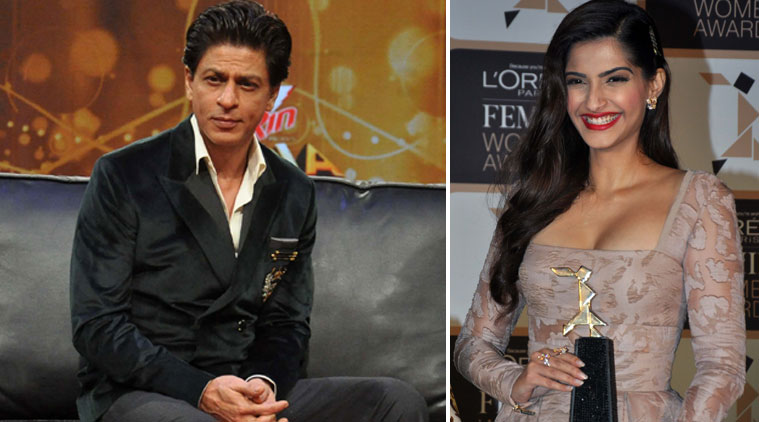shah rukh khan, sonam kapoor