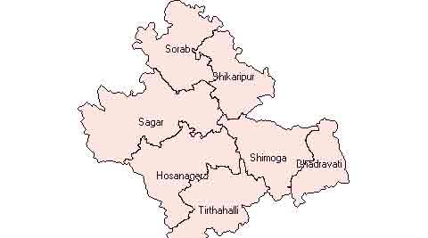 Shimoga In Karnataka Map Prohibitory Orders Imposed In Shimoga After Communal Clash | India News,The  Indian Express