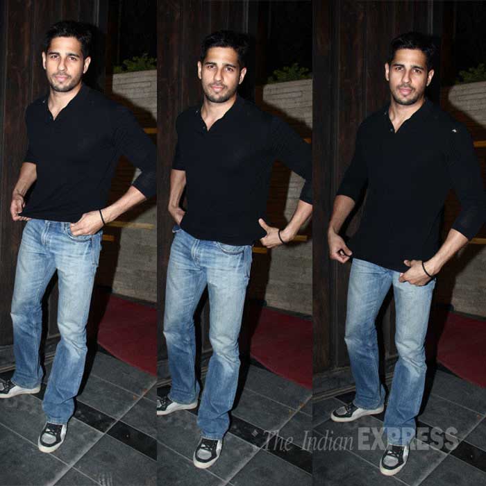 sidharth malhotra, kangana ranaut party