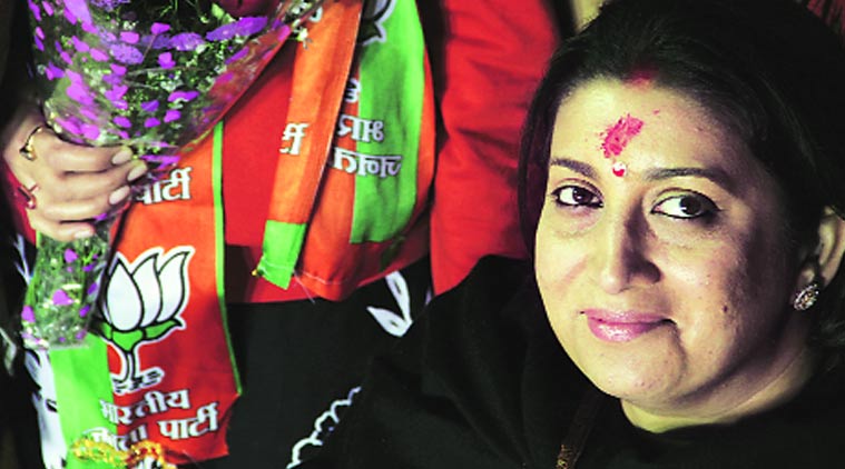 HRD Minister Smriti Irani.