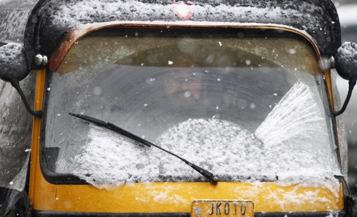 kashmir snowfall