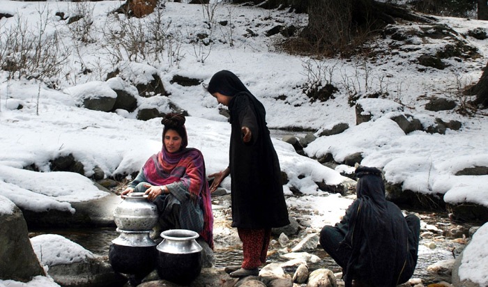 kashmir snowfall