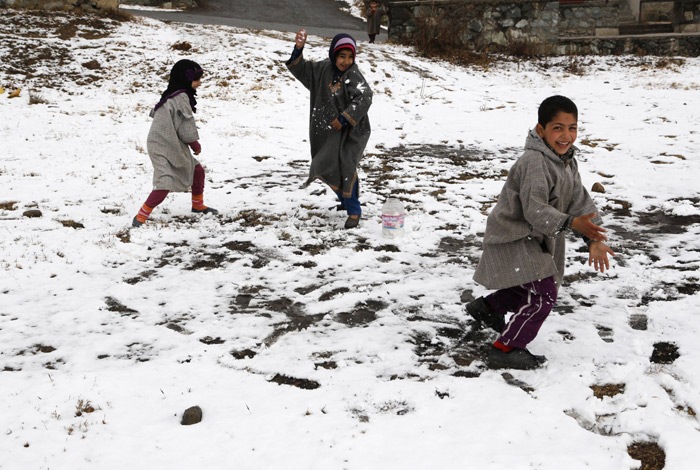 kashmir snowfall