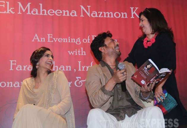 Farah Khan, Sonam Kapoor
