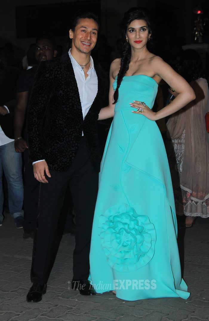 tiger shroff, kriti sanon