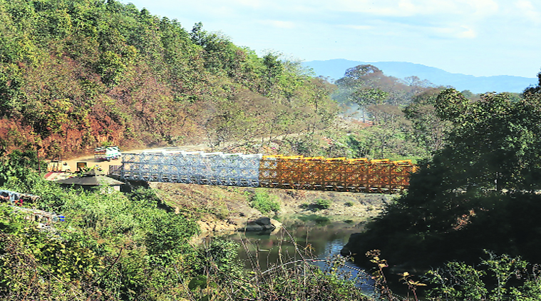Border smuggling is rampant, including across the Indo-Myanmar friendship bridge.