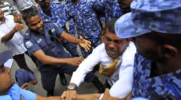 Mohammed Nasheed, Maldives, Maldives president arrest, Nasheed, Nasheed arrest, arrest Nasheed, arrest maldives president, maldives democracy, democracy maldives, World news