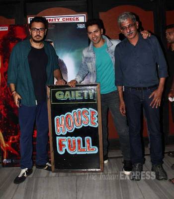 Varun Dhawan Meets Fans Visits Theatres Post Badlapur Release