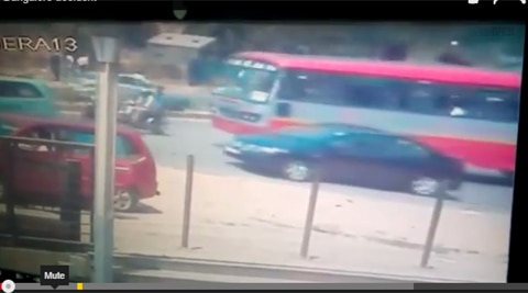 Video: Water Tanker Kills Two In A Horrifying Road Accident In 