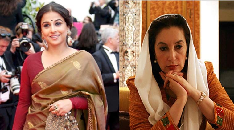 vidya balan, benazir bhutto