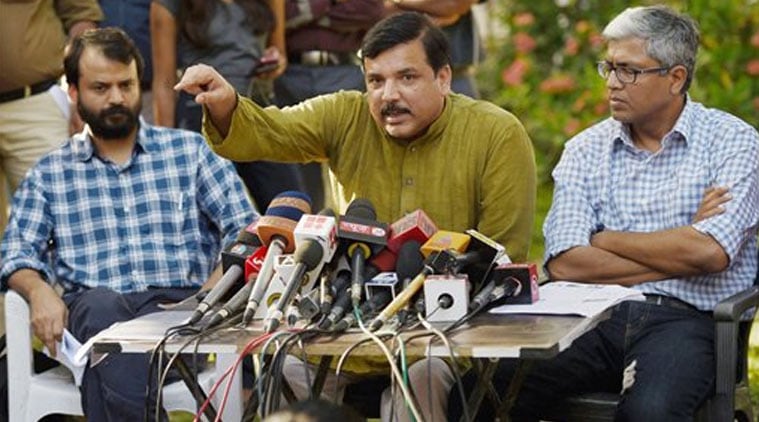 AAP, Sanjay Singh, Ashutosh, Aam Aadmi Party