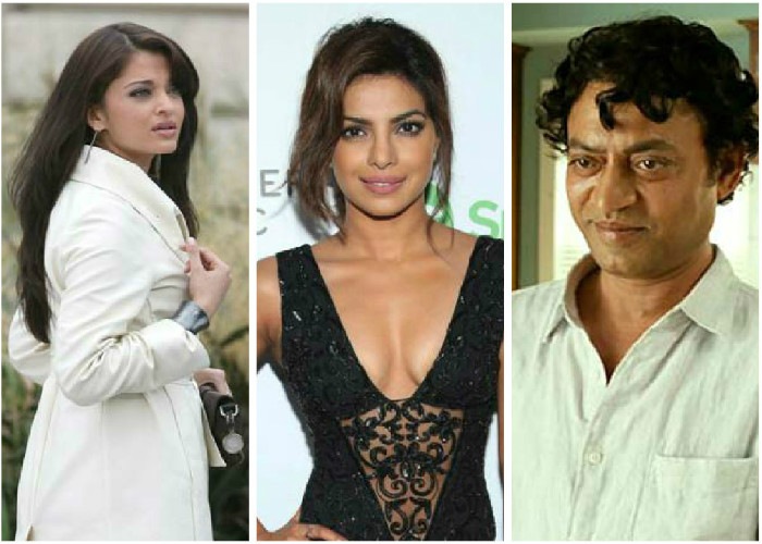 Aishwarya Rai Bachchan, Irrfan Khan, Priyanka Chopra