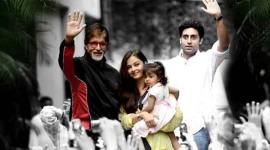 Amitabh Bachchan, Aaradhya Bachchan, Abhishek Bachchan