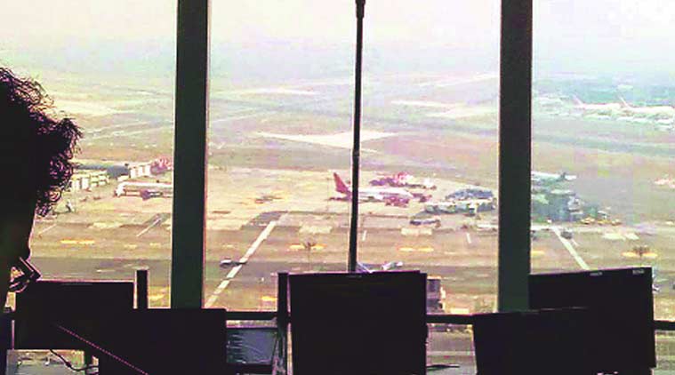 The Air Traffic Control tower in the city. (Source: Express photo by Anjali Lukose)