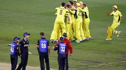 Australia take New Zealand and World Cup by storm
