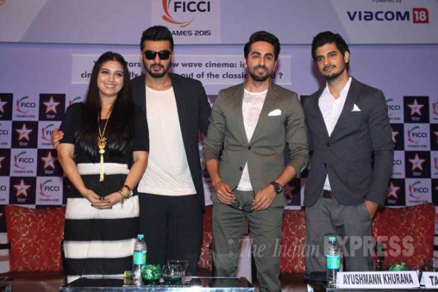 arjun kapoor, bhumi pednekar, ayushmann khurrana, tahir raj bhasin