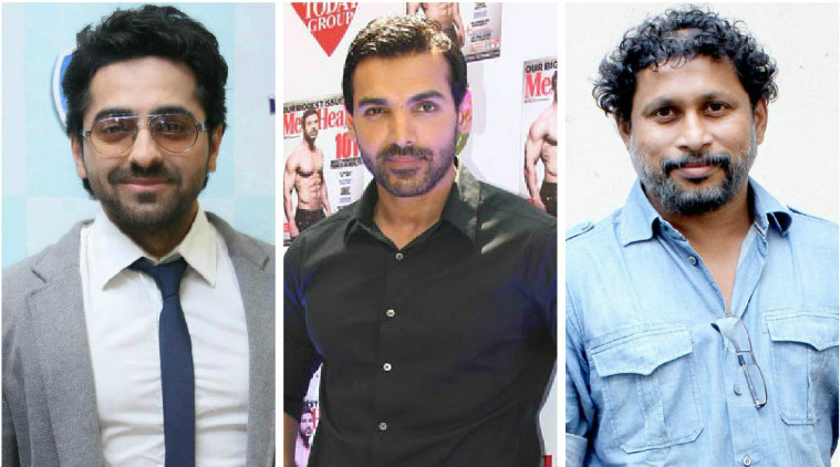 Ayushmann Khurrana, Shoojit Sircar, John Abraham