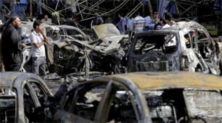Car bombings in Baghdad