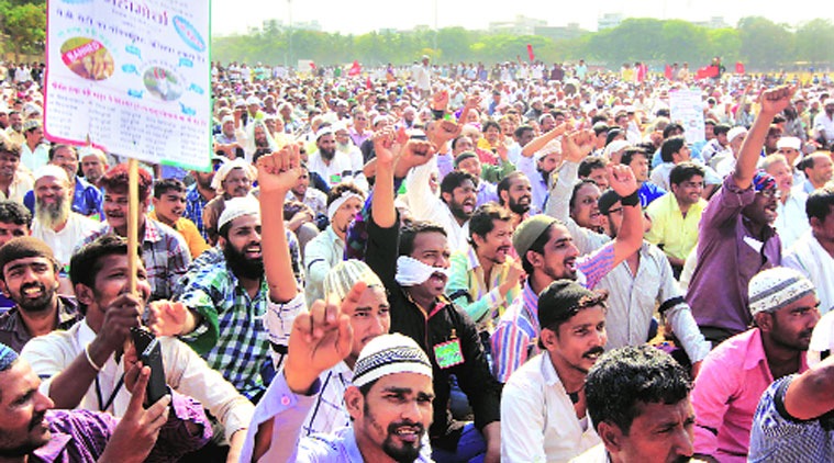 beef ban, Beef ban protest, Maharashtra beef ban, Maharashtra, beef ban india , ban beef, beef ban Maharashtra, sale of beef, maharashtra government, NDA government, BJP government, Devendra Fadnavis, BJP, Mumbai slaughterhouse, slaughterhouse, Maharashtra slaughterhouse, cow slaughter ban, ban beef consumption, maharashtra news, india news, nation news, india news