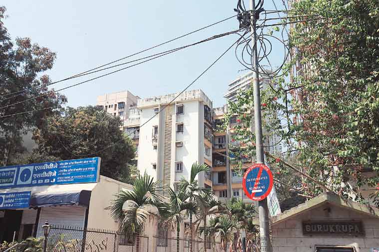 Montana Building (left), where their mother Shikha and her lover were found dead, are both in Andheri’s Lokhandwala Complex.