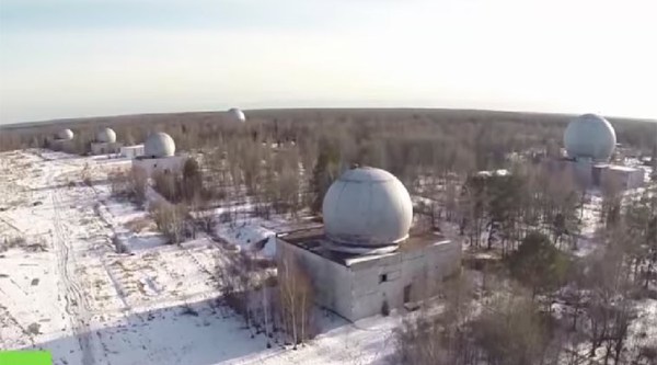 A screen shot of the video released by Rt.com