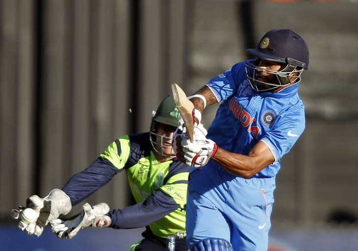 India vs Ireland, Ireland vs India, ire vs ind, ind vs ire, World Cup 2015, Shikhar Dhawan, Cricket World Cup 2015, MS Dhoni, Virat Kohli, Rohit Sharma, Ajinkya rahane, Sports, Cricket, Sports News, Cricket News, ICC Cricket World Cup 2015, Indian Cricket Team 2015