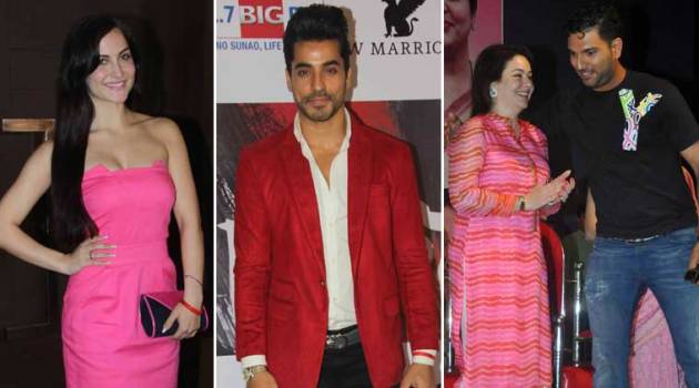 elli avram, gautam gulati, anjali tendulkar, yuvraj singh