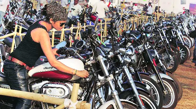Macho Ride To Show Who ‘real Men Are Cities Newsthe Indian Express
