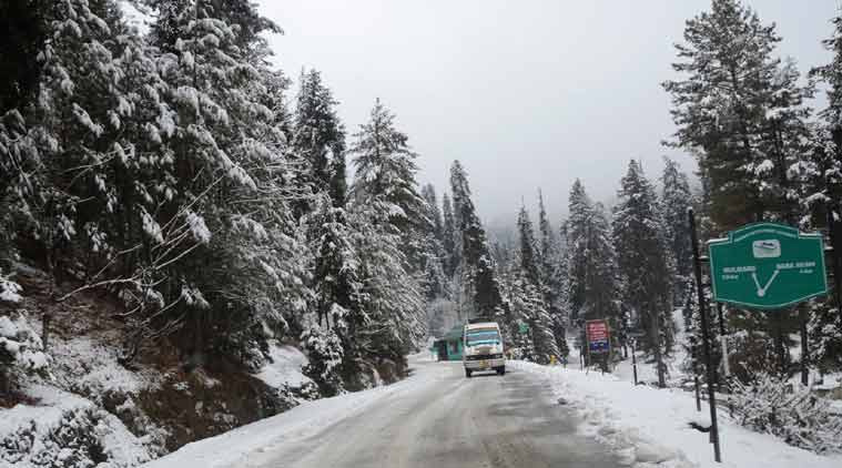 Jammu and Kashmir highway.