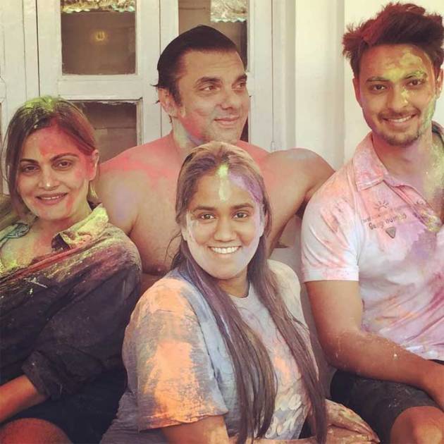 holi, arpita khan holi, salman khan holi