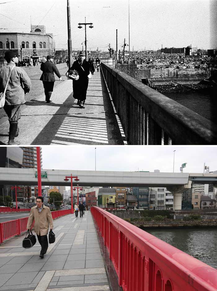 Firebombing of central Tokyo