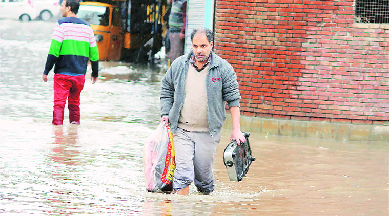 Residents started shifting to safe locations on Sunday.