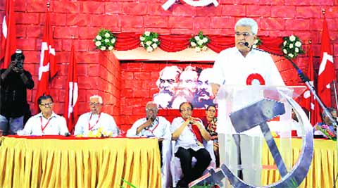 prakash karat, cpi(m), prakash karat cpi(m), 22nd Party Congress, puducherry meet, s sudhakar reddy, chennai news