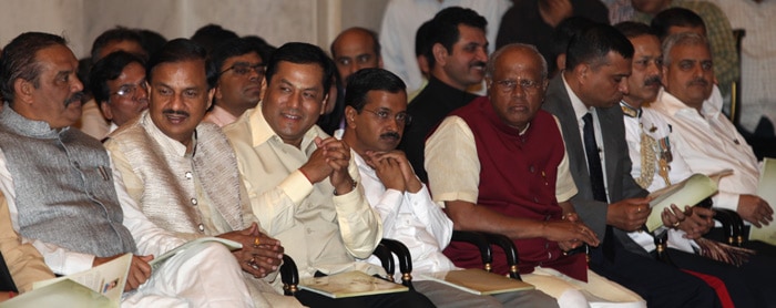 Arvind Kejriwal, Kejriwal, Delhi CM, PV Sindhu, Padma awards, Padma awards 2015, Bharat Ratna awards, Padma Shri,LK Advani, Advani, President of India, Pranab Mukherjee, PM Modi, 2015 Padma awards, Padma award photo, Padma bhushan, PAdma Bibhusan, India news, top stories