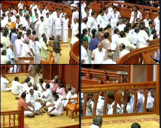 KM Mani, kerala state assembly, KM Mani budget, Kerala, CPM, Congress, LDF, Kerala protest