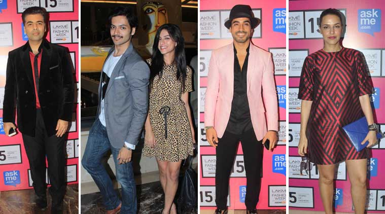 Gautam Gulati, Karan Johar, Neha Dhupia, Sophie Choudry, Genelia D'Souza, Sapna pabbi, Ali Fazal