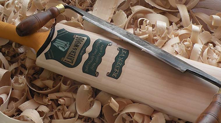 According to Laver, the size of the blade isn't what makes for big hits, its the aggressive attitude of the batsmen that does it. (Source: http://www.laverwood.co.nz)