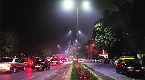 explained, LED, yellow lights, BMC, BJP, RSS, VJP LED project, marine drive project, mumbai news, city news, local news, mumbai newsline