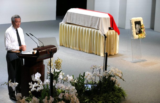 World leaders pay tribute to Singapore’s Lee Kuan Yew at his funeral ...