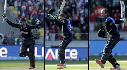 Martin Guptill’s 163-ball 237 powers New Zealand into semis