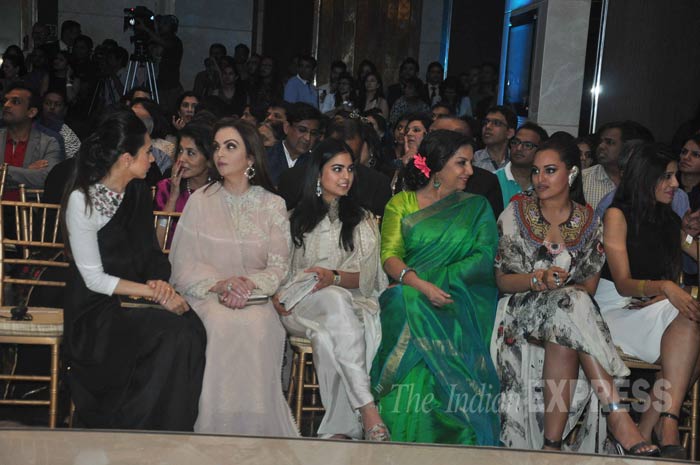 Karisma Kapoor, Nita Ambani, Shabana Azmi