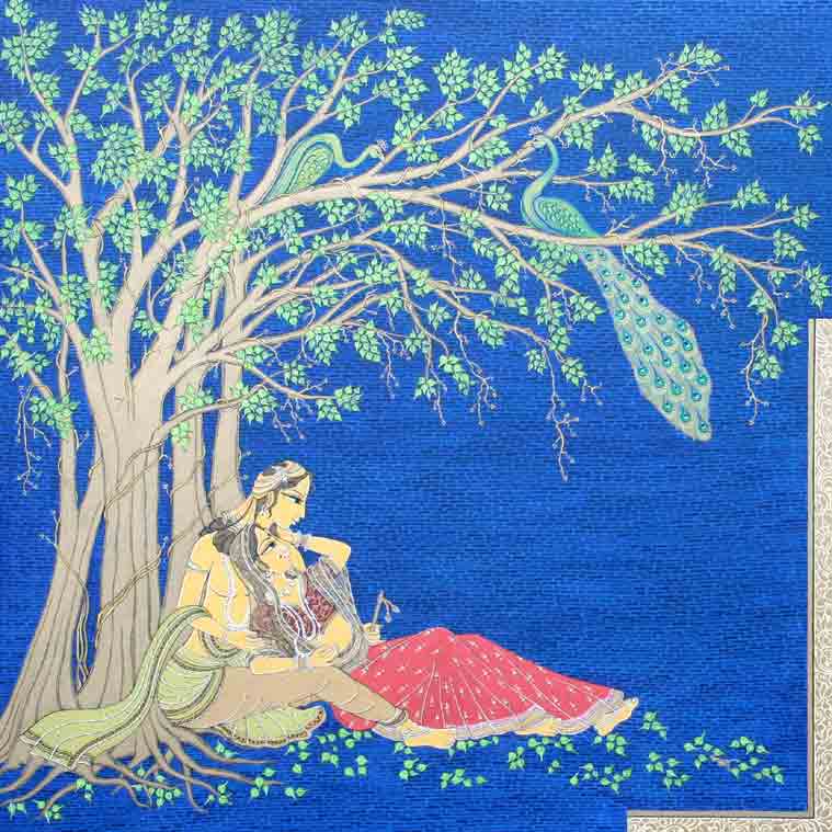 Holi, Radha Krishna