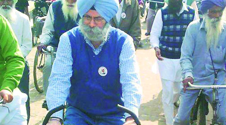 For AAP’s Punjab push, Phoolka continues on cycle | Ludhiana News - The ...