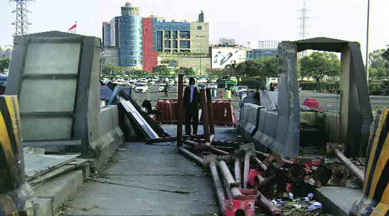Gurgaon Toll Plaza, Demolition