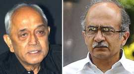 Former Navy chief L Ramdas and Prashant Bhushan